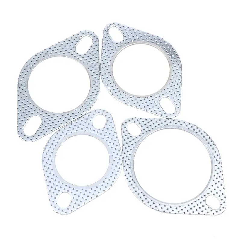 Exhaust Pipe Downpipe Flange Gasket 51/55/60/63/70/76MM for Cars High Performance Sealing