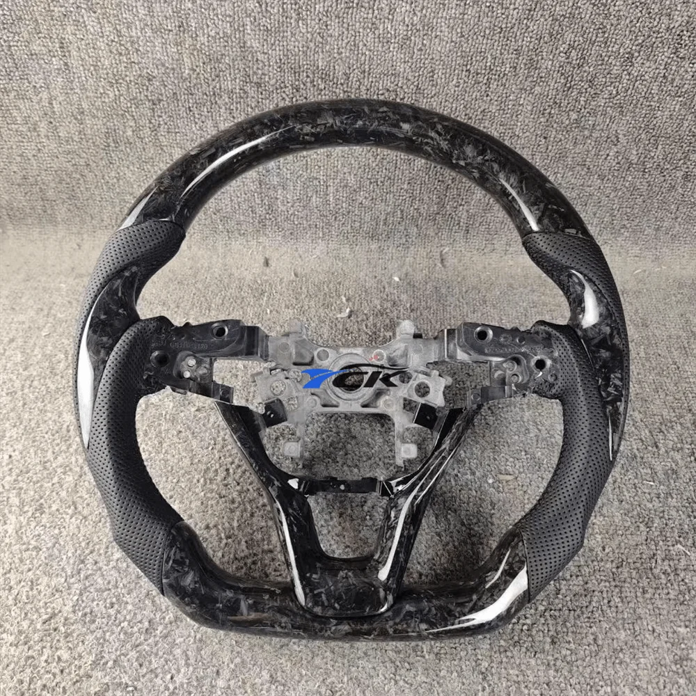 

Forge Carbon Fiber leather Steering Wheel For Honda 10th gen Accord 2018 2019 2020 2021 2022 2023