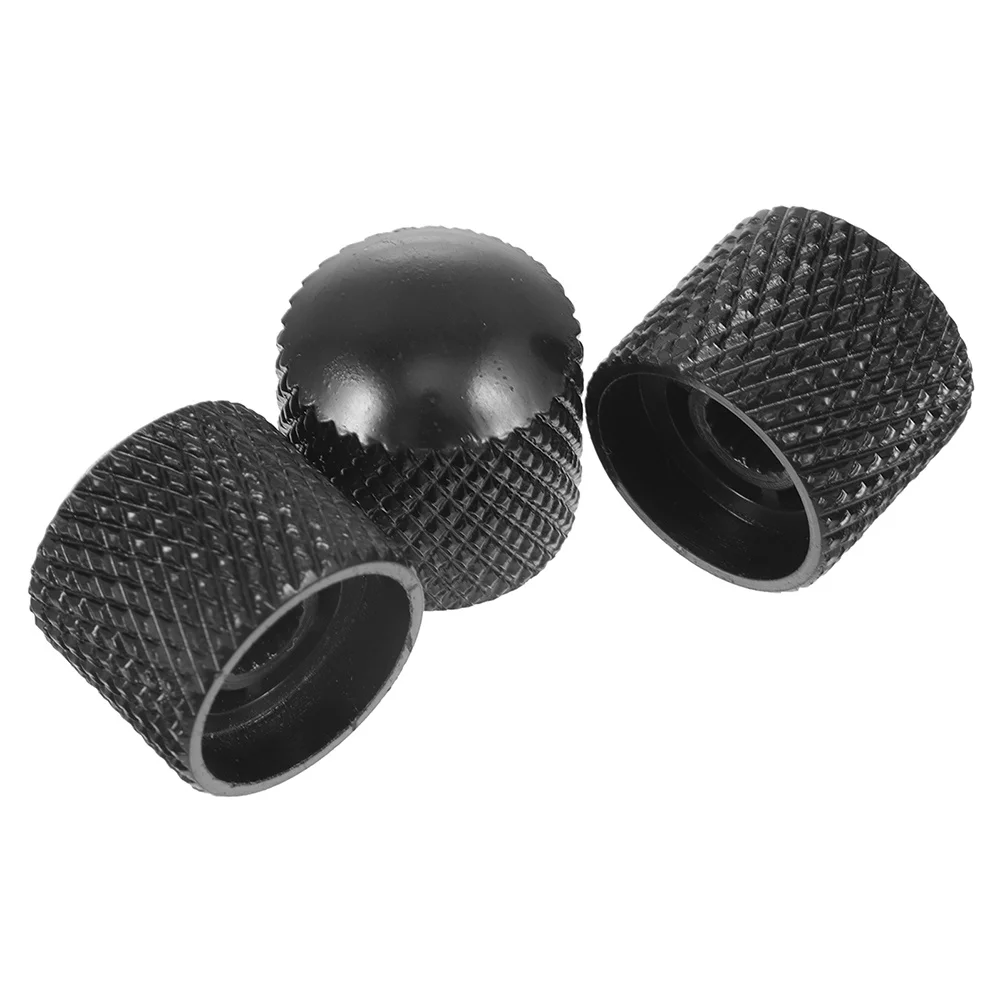 3 قطعة مقبض الغيتار الكهربائي المعدني التحكم في مستوى الصوت للصوت باس استبدال أداة الملحقات مقابض الغيتار التحكم في مستوى الصوت