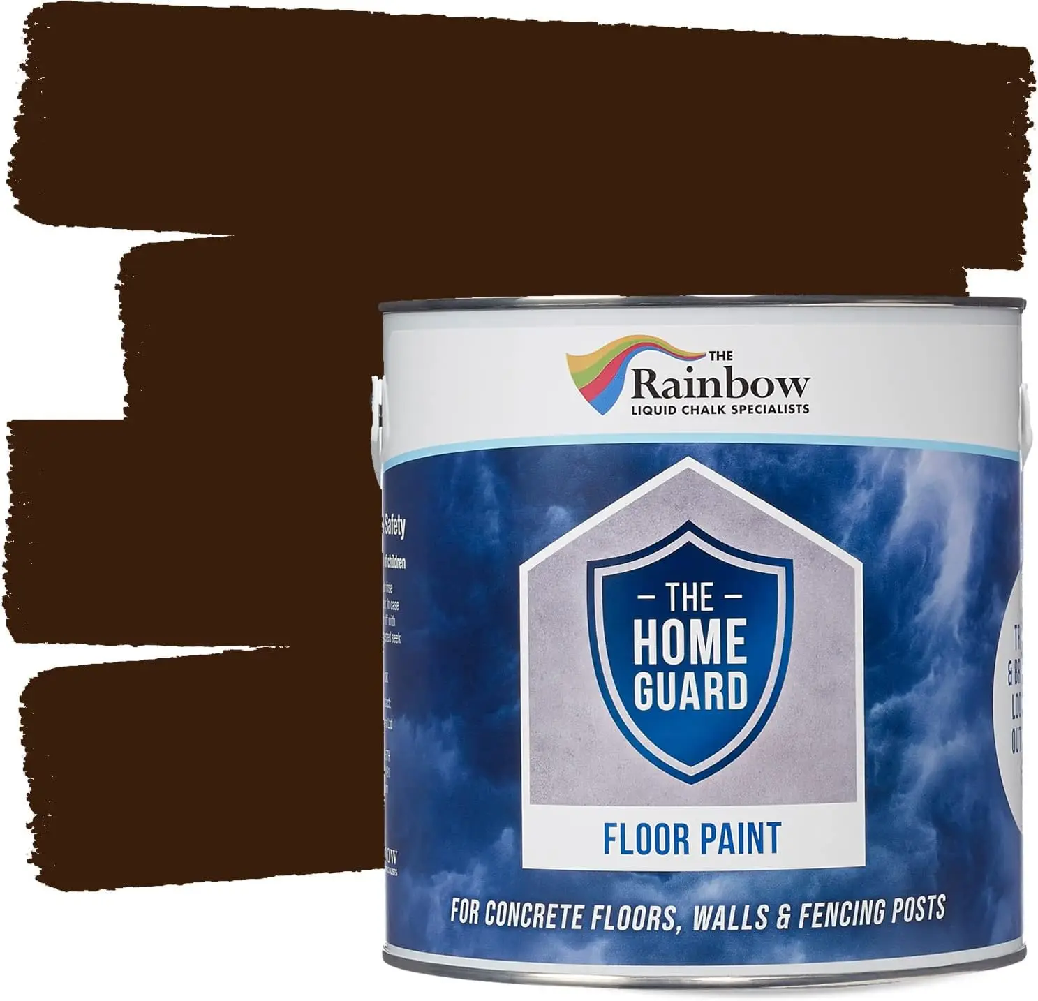 Home Guard Floor Paint: Commercial Grade Heavy Duty Protection | Interior & Exterior Concrete, Patio Floors, Garage Floor,