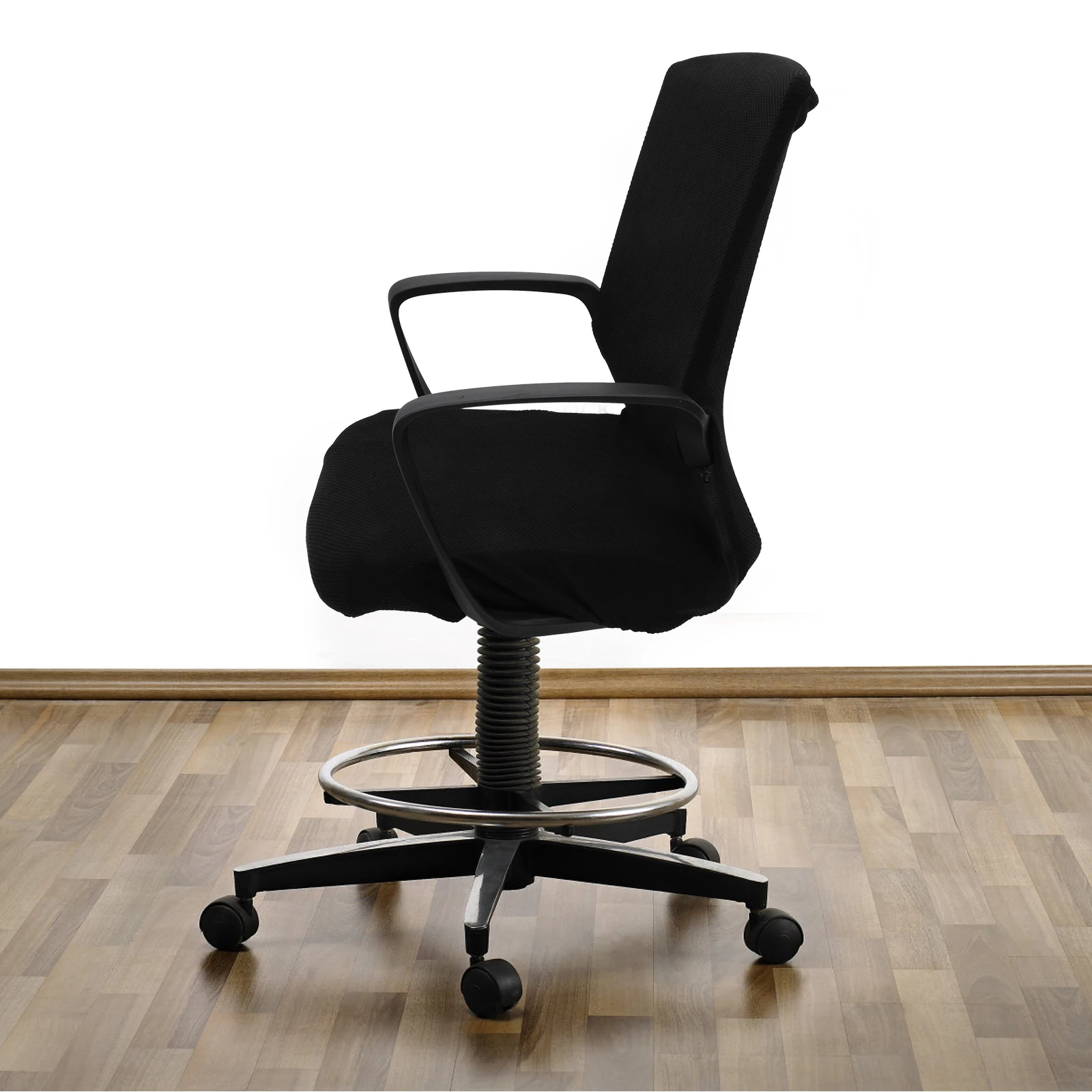 

Office Chair Cover Elastic Slipcovers for Rotating Computer Chairs Armrests Desk Furniture Protector Soft Comfort Stretch