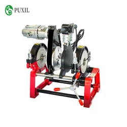 Manual hot melt 63-160 two-ring coupling machine Manual PE / PPR / PB / PVDF butt welding machine