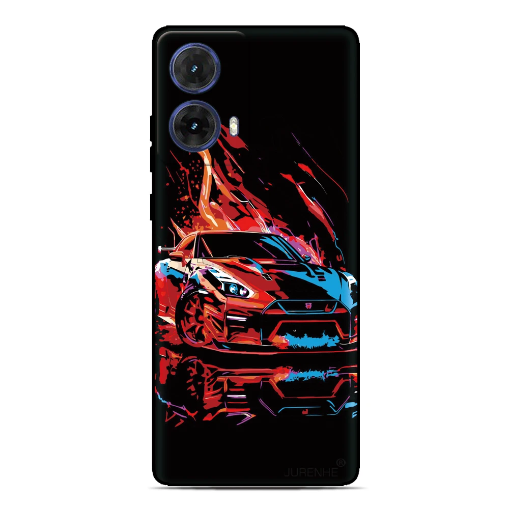 Автомобильный чехол-наклейка для Nokia X10 X20 X30 X6 8 5,3 8,3 2,4 6,2 7,2 5,4 C3 C100 C200 для BQ Aquaris X X2 Pro, задний чехол для телефона