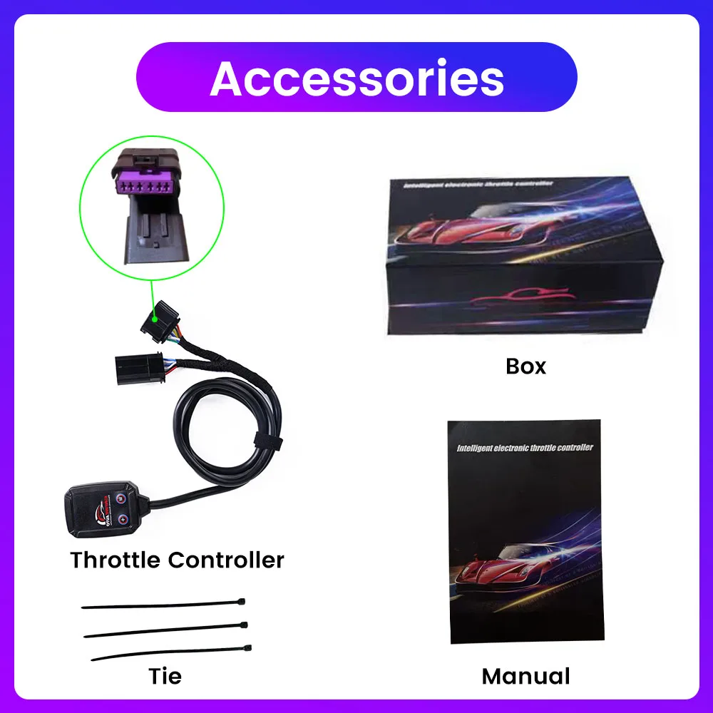 

Car Electronic Throttle Controller Racing Accelerator Potent Booster For Peugeot Citroen A Bluetooth APP Tuning Parts Accessory