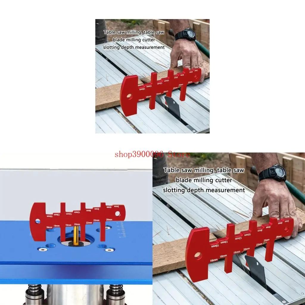 

High‑Accuracy Aluminum Measuring Instrument Clear Scale for Woodworking Tool