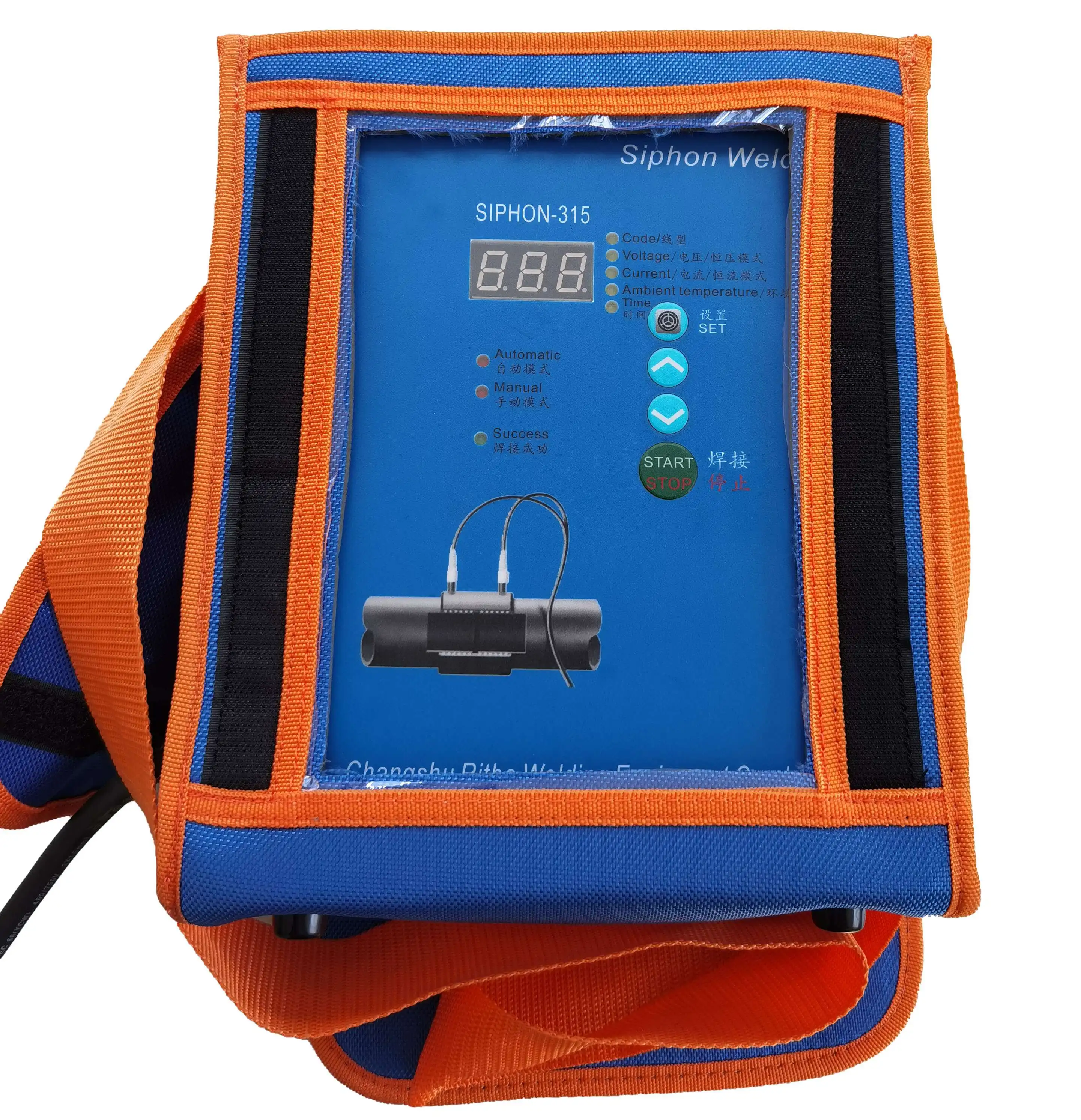 CE Certificated Siphonic Electrofusion Machine Bag For Siphonic HDPE Pipes And Fittings