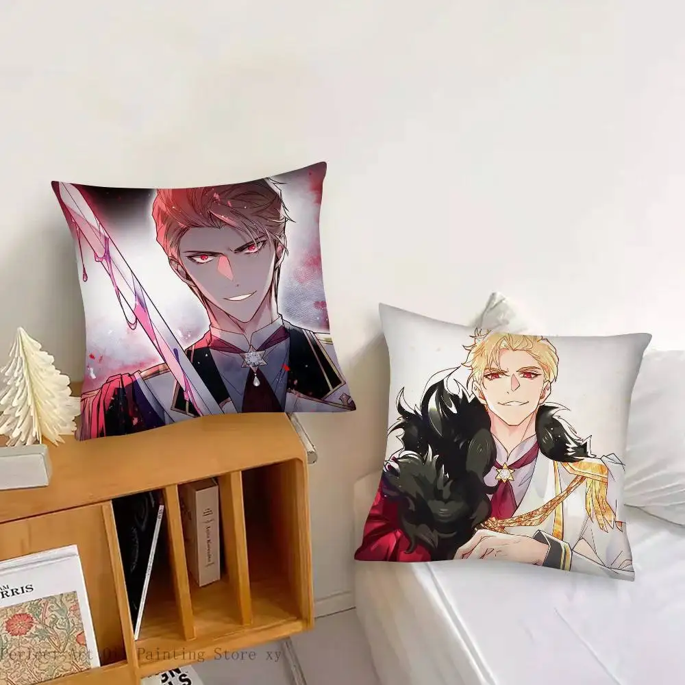 Callisto Regulus Comics I Didn't Mean To Seducee The Male Lead Pillow Case Fashion Square Pillowcase Bedroom Sofa Room Ins Decor