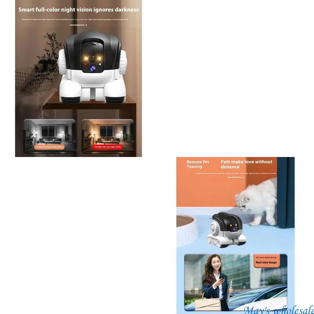 

Автоматическая движущаяся камера монитора любимца с домашней системой наблюдения 448А ночного просмотра 1080П