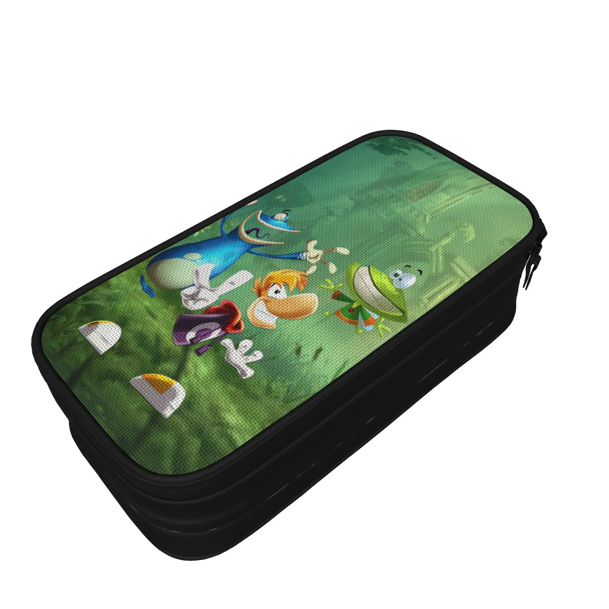 Cartoon Games Rayman Legends Pencil Case  Girls Boys Kawaii Pencil Pouch Graphic Back To School Pencil Cases Supplies