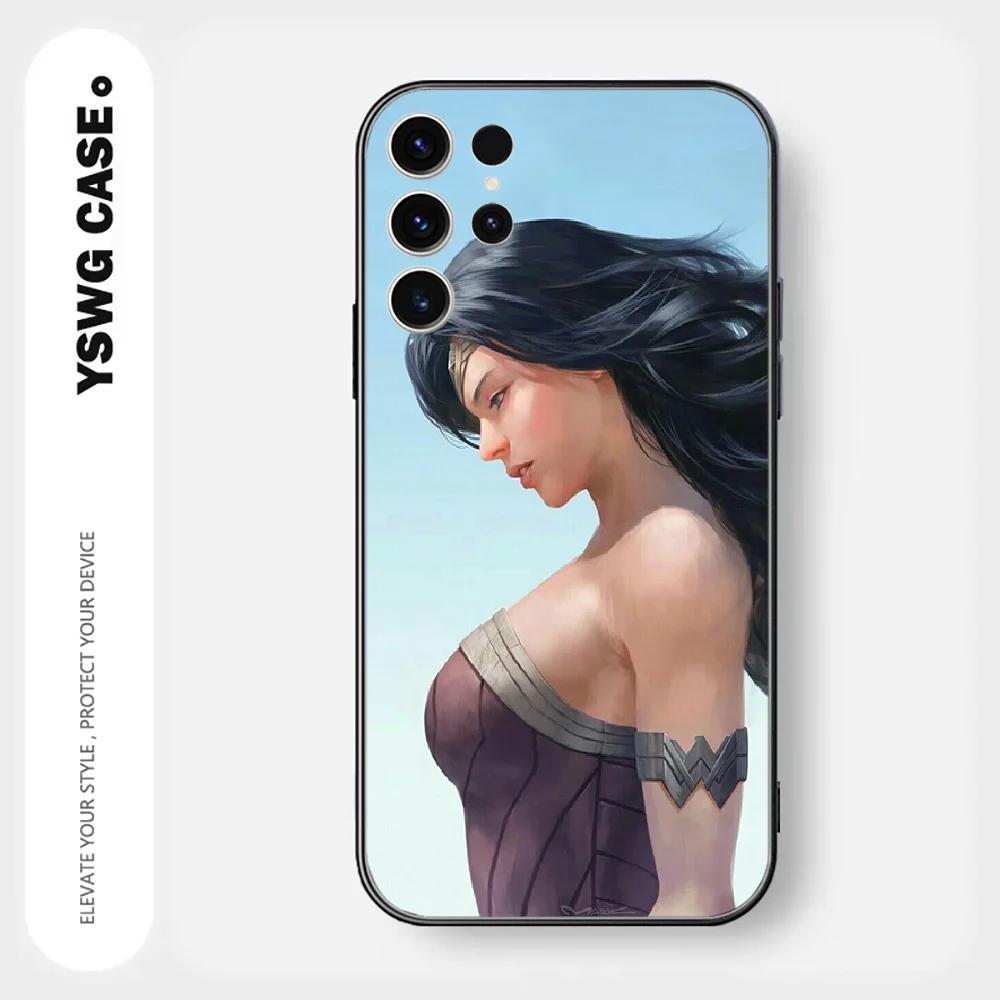 Wonder Woman Hero Phone Case For Samsung Galaxy A S 20 21 22 23 12 13 32 33 34 51 52 53 54 71 FE Ultra Plus Cover