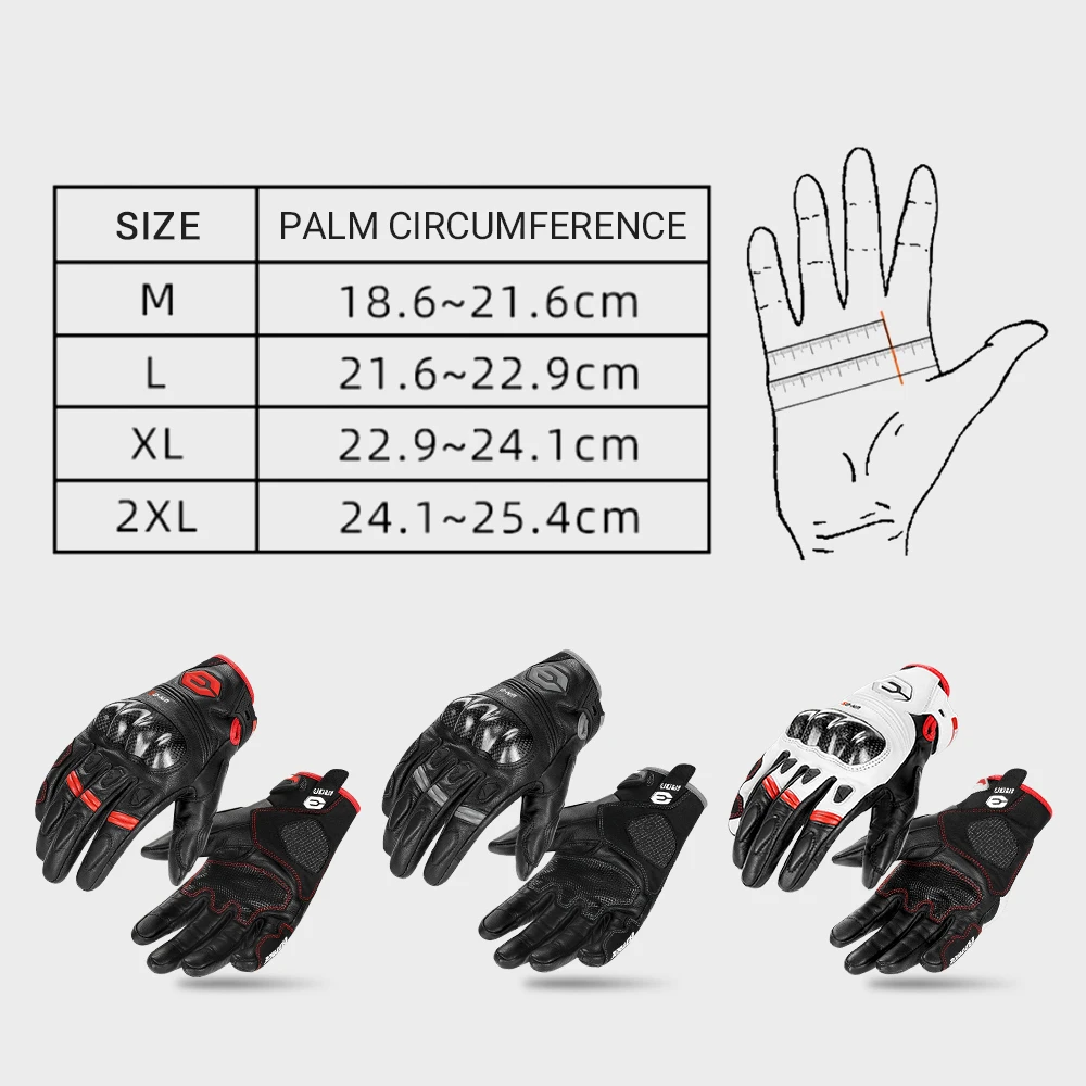 قفازات ركوب الدراجات النارية على الطرق الوعرة مضادة للسقوط ومعدات ركوب الخيل المضادة للتصادمات شاشة تعمل باللمس قفازات كاملة الأصابع قابلة للتنفس #2