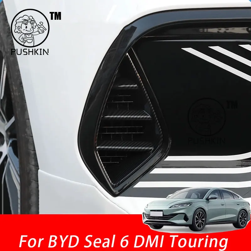 

For BYD Seal 6 C6 DMI Touring 2025 2026 Front Bumper Air Intake Protective Cover Car Styling Modification Accessories