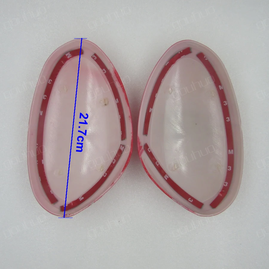 For BYD F0 Modified Auto Rear View Mirrors Shell Cap Housing Wing Door Side Mirror Cover Red Black White 2pcs