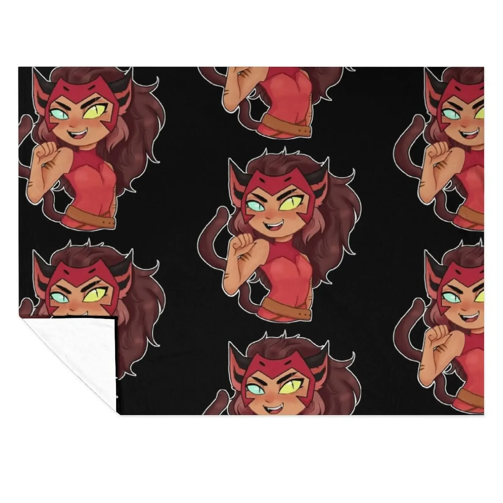 

She Ra Catra Artwork Throw Blanket Giant Sofa for sofa Thin Luxury Brand Blankets
