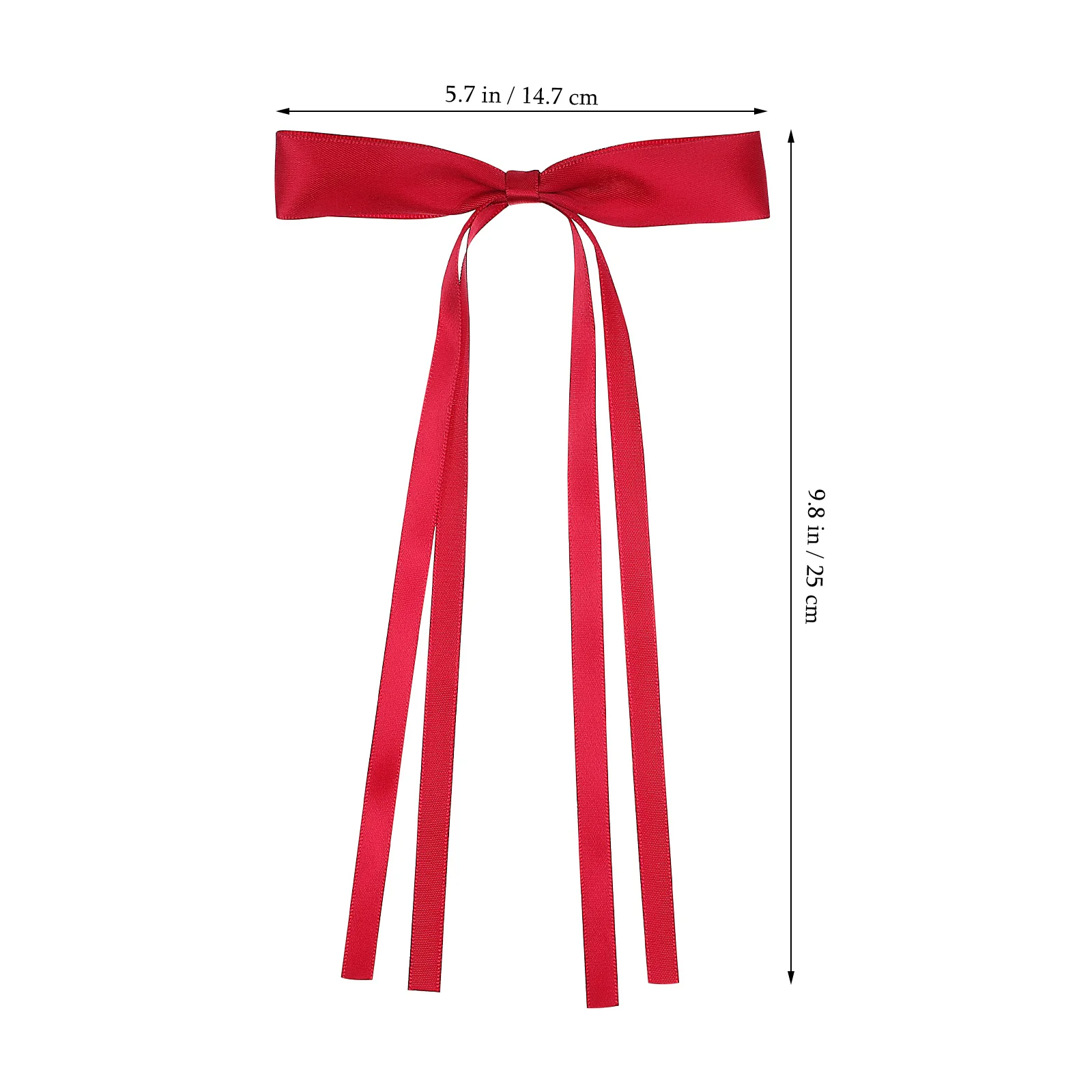 

8 pcs Butterfly Clips For Women Multiple Colors Comfortable Clip On Ribbon Accessories Bows For Thin Hair Bows Women Hair