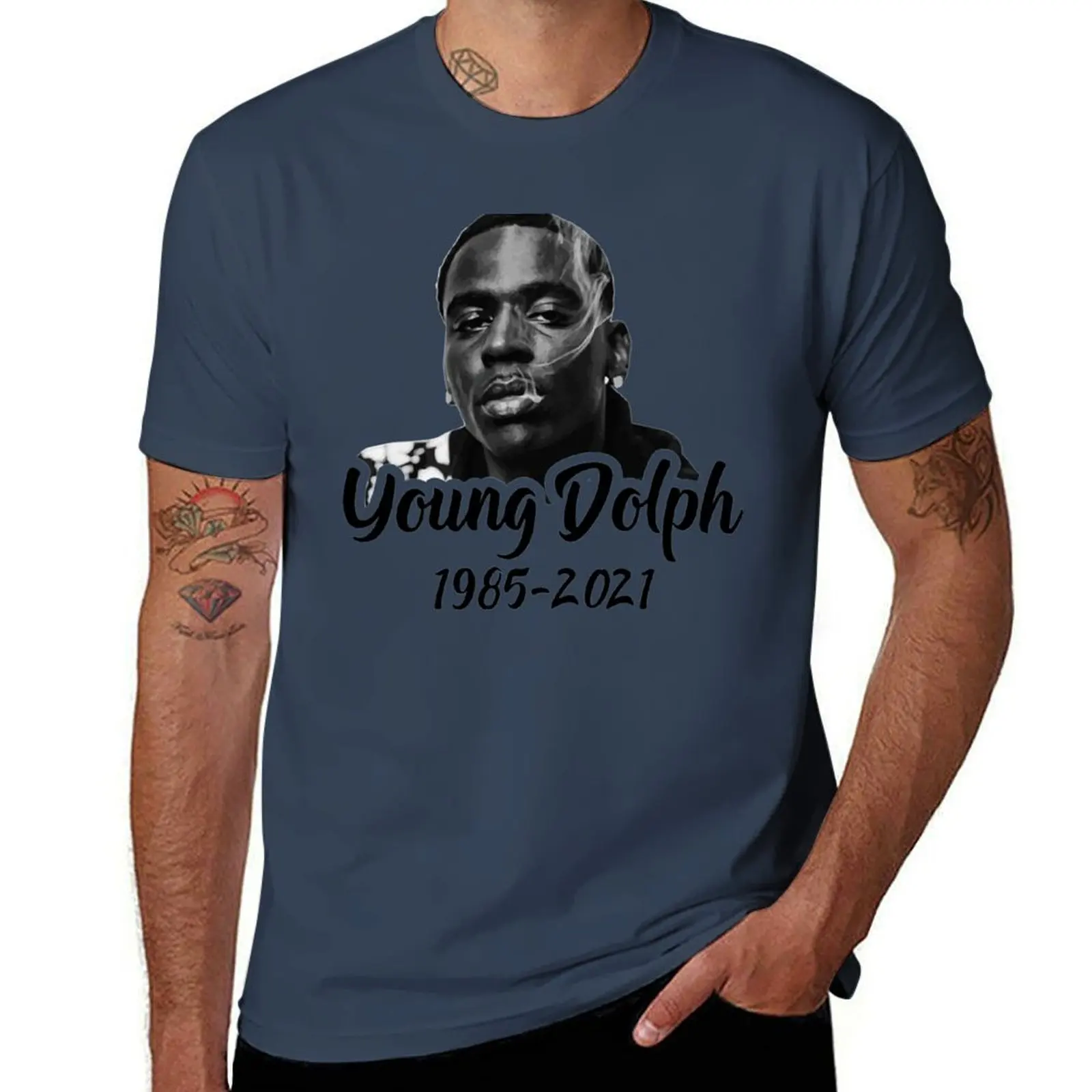 

rip dolph young - dolph young T-Shirt Work Comfort T-Shirt for Men