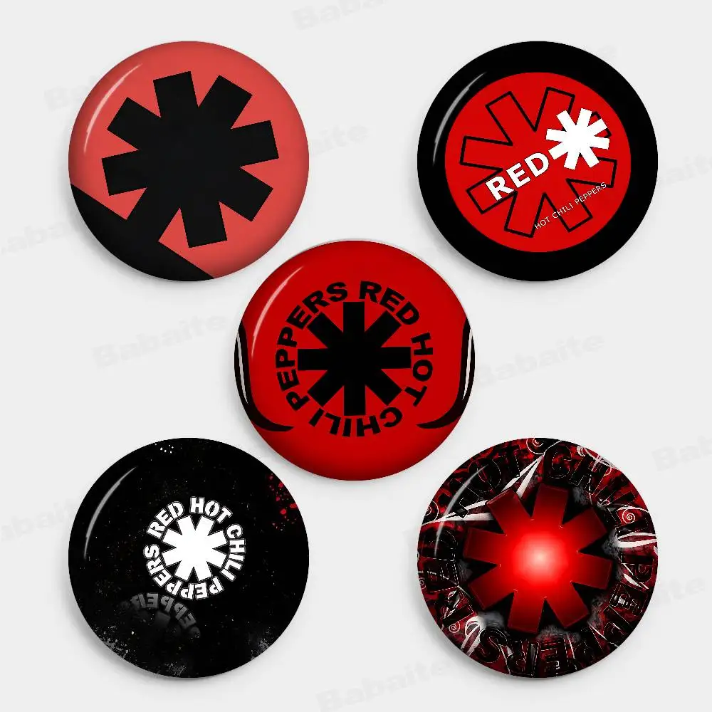 Red Hot Chili P-Peppers Band 58mm Animals Funny Brooches Badge Backpack Clothes Gift Accessory