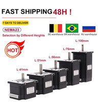 HANPOSE 23 stepper motor, model 23HS4128 23HS5128 23HS5628 23HS7628, shaft diameter 8mm, four-wire system, 57 series motor.