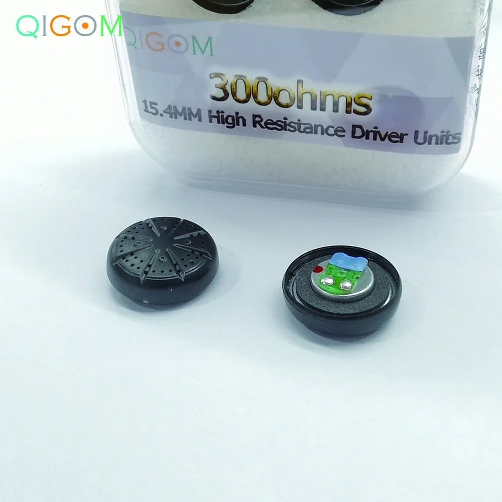 QIGOM Headphone Speaker MX500 Unit 300 Ohms High Resistance Flat Head Warm Low Frequency Voice Equalization Diy Hifi