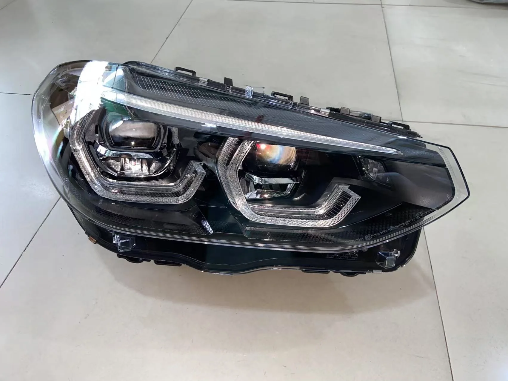 Suitable for 2018-2021 BMWX3 X4 G01 G02 G08 Automotive Accessories Lighting System LED Headlights Black Edition