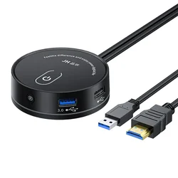 Jinghua Computer Desktop Switch Internet Cafe Connect 20Pin Universal USB 3.0 Audio Home Desktop External Power Extension Button