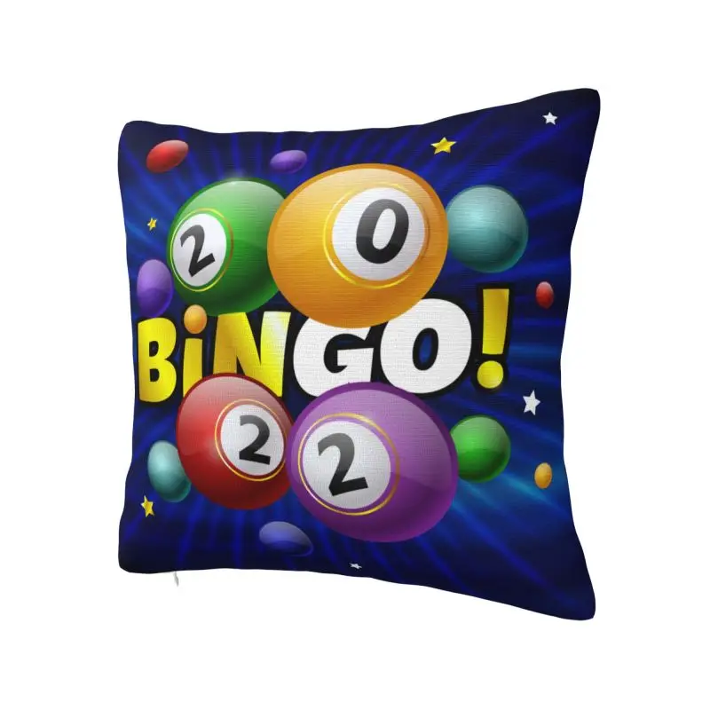 Hot Game Bingo Pillow Covers for Living Room Luxury Cushion Cover Car Pillowcase