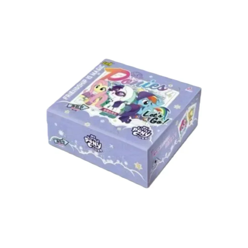 KAYOU Echte Nieuwe My Little Pony Vriendschap Eeuwige Ster Tas 2 Ritme Maan AR Vergulde Decoratie OF Collectie Kaart Cadeau