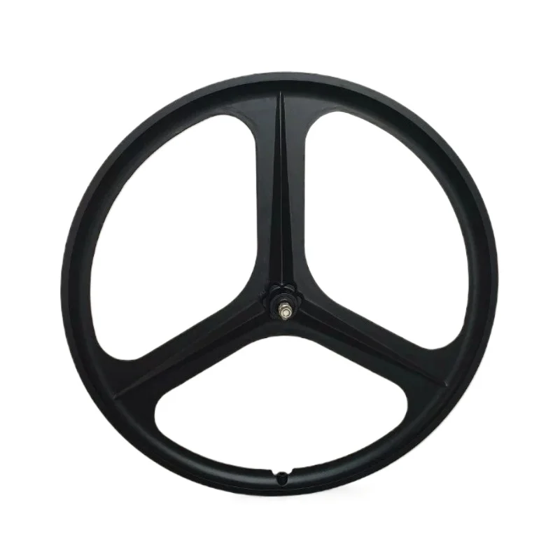 700C integrated fixed-gear bicycle wheel 3-blade/5-blade anti- front and rear dead flywheel set