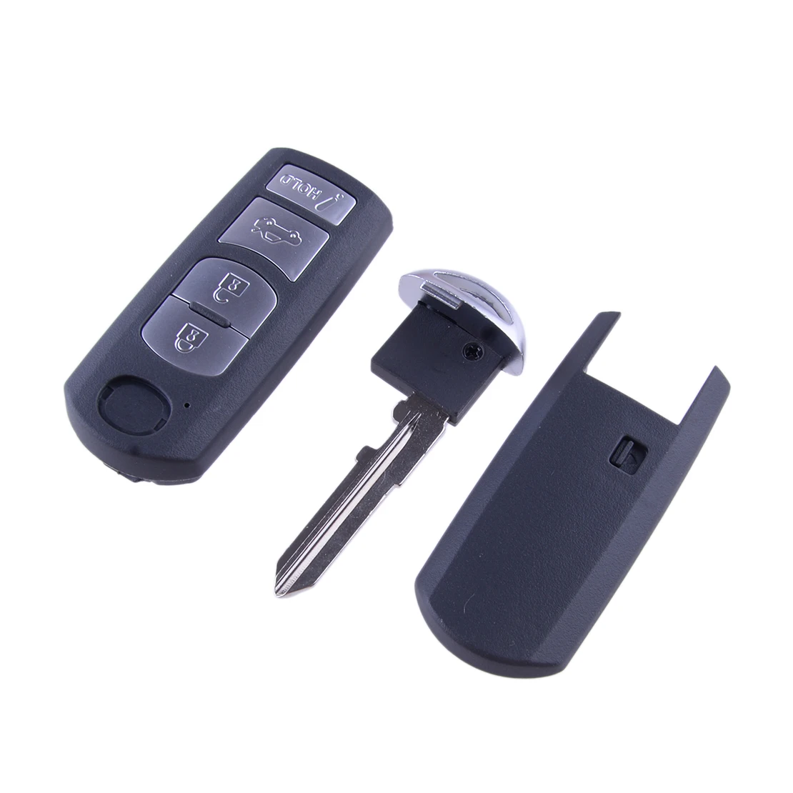 4 Buttons Car Remote Smart Key Case Cover Fob Shell SKE13D-01 Fit for Mazda 3 6 2013 2014 2015 2016 2017 2018