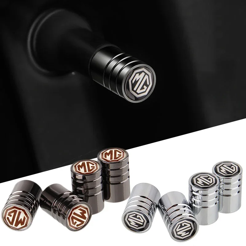 

Car Exterior Wheel Tires Valves Stem Air Caps Cover Bolt-in for MG 5 7 6 Saloon 3SW Xross ZS HS TF3 GT EHS GS EZS MorrisGarages