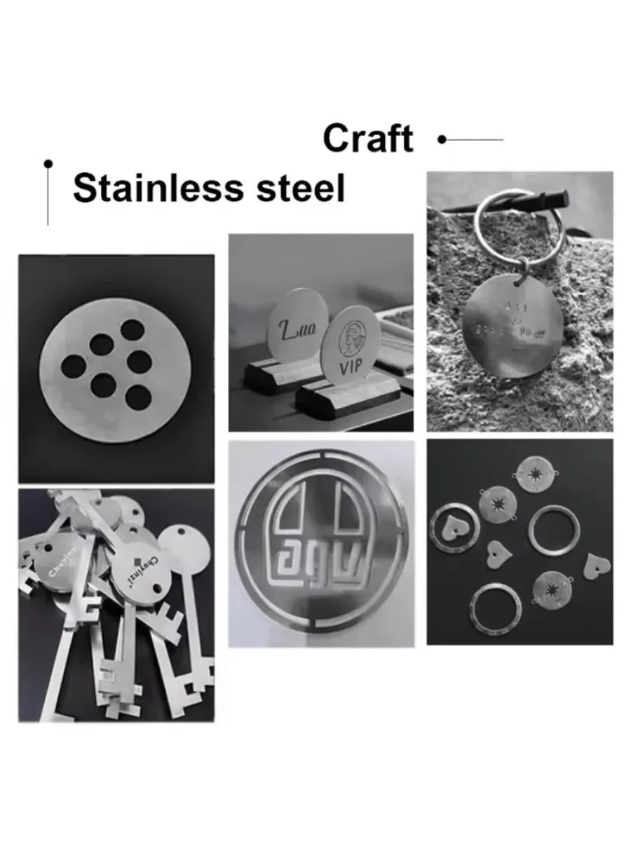 Joint plat à disque solide en acier inoxydable 304, planchet rond en métal solide, feuille de fer ronde Non perforée, diamètre 6-80mm