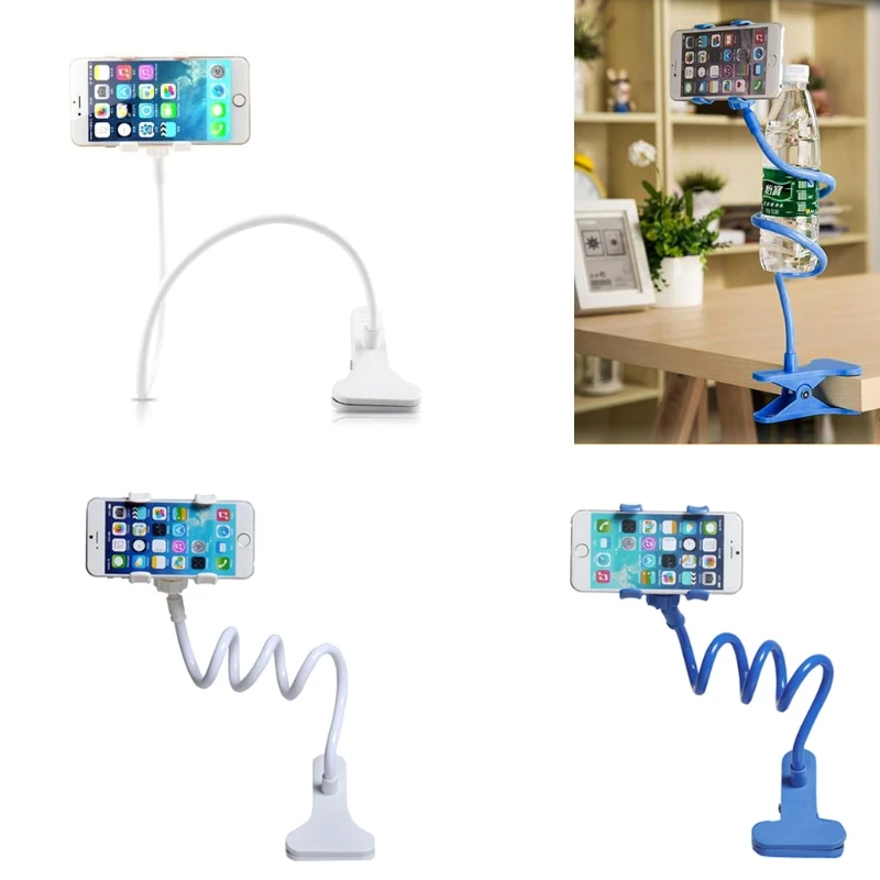 Universele Lazy Bed Desktop Stand Mount Autohouder 360° Stand Clip voor mobiele telefoon