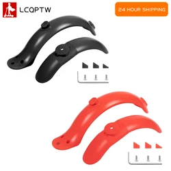 Rear Mudguard Tire Splash Fender Guard with Screws Rubber Cap for Xiaomi KickScooter M365 Pro 1S Electric Scooter Front Fender
