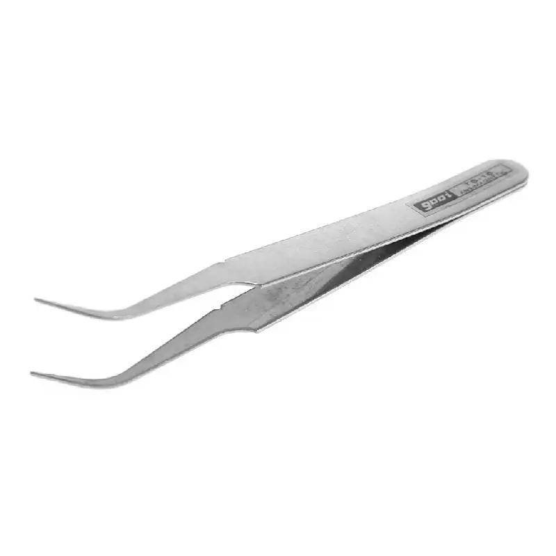 ZB91 แหนบสแตนเลส Tweezer ชุดเครื่องมือสำหรับงานซ่อมอิเล็กทรอนิกส์