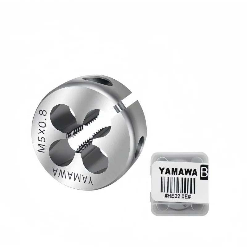 1PCS  YAMAWA HSSE  AR-D stainless steel Left Hand Round Die M10M12M14M16M18M20M22X1L 1.5L 2L 2.5L