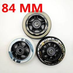 Free shipping speed skate wheel roller wheel 84mm 90MM PU material