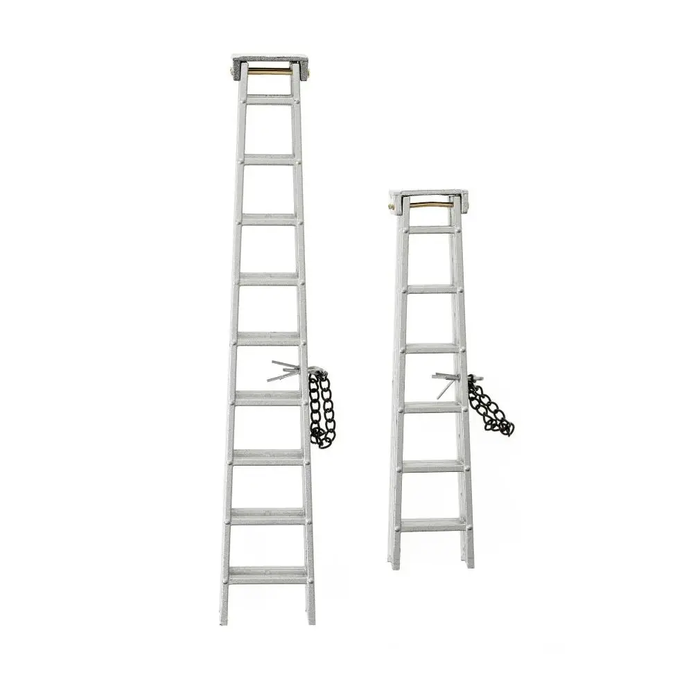 

1/10 Scale RC Crawler Ladder 100MM 150MM Simulation Climbing Car Ladder Lightweight Plastic Mini Ladder Vehicle Toys