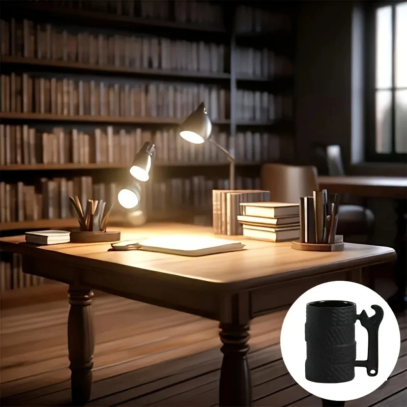 كوب بتصميم إطارات مبتكر ذو سعة كبيرة من السيراميك للبيع بالجملة عبر الحدود #4