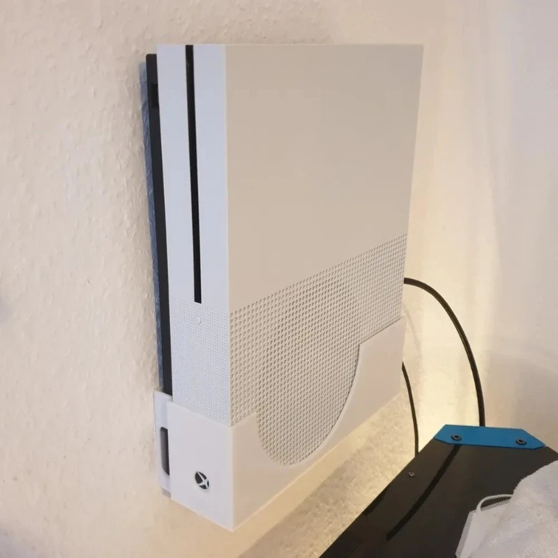 1/2PCS Plastic Wall Mount Bracket For Xbox One S  Secure Console Holder Easy Install