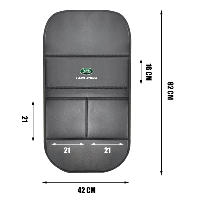 The latest comprehensive car seat organizer keeps things neatly sorted and keeps the Land Rover range clutter-free in your car.