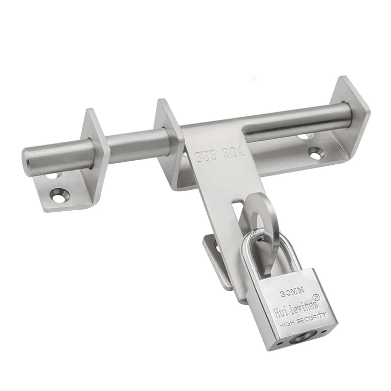 ステンレス鋼ボルト 304 高耐久左右ボルト スライドボルト ドアロックラッチ