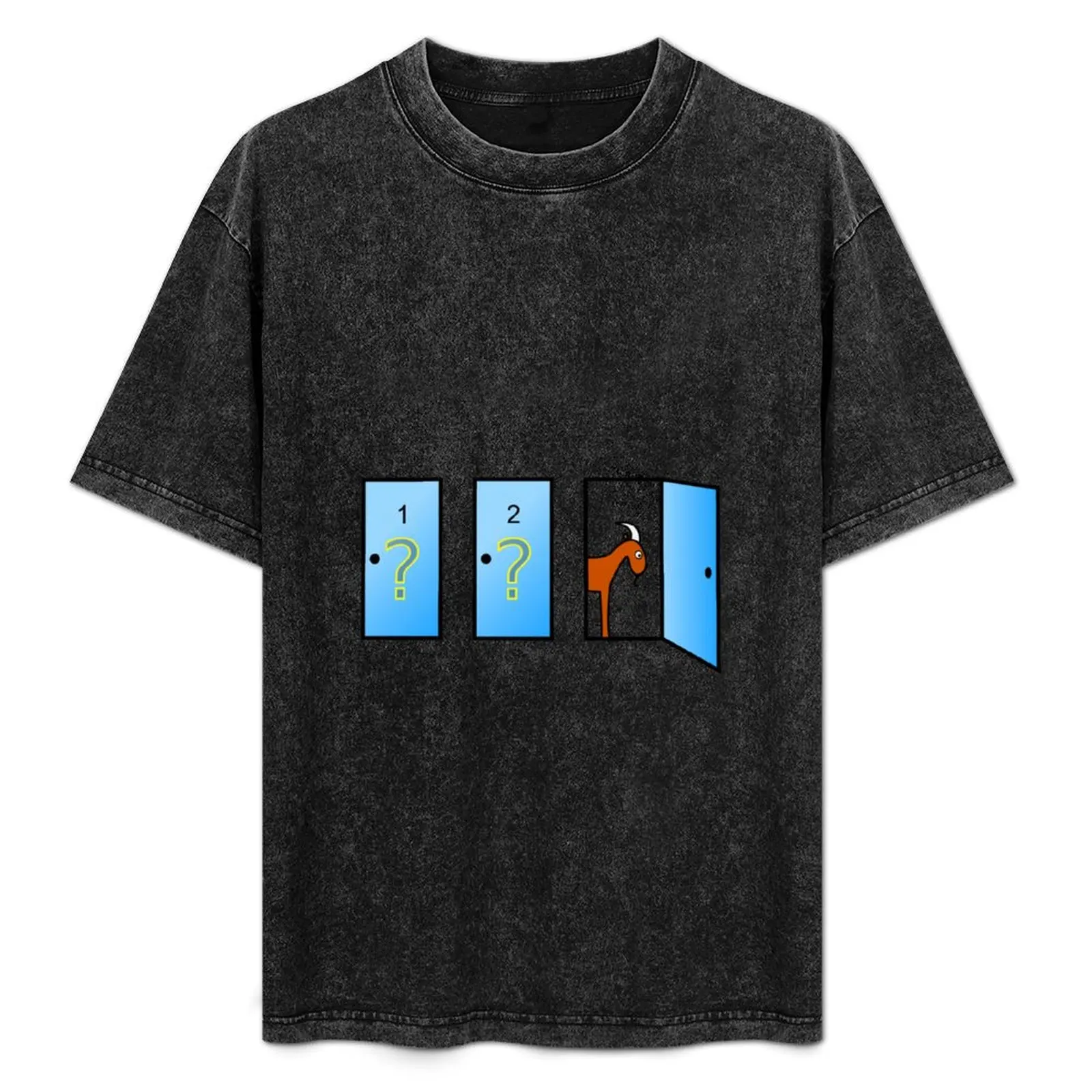 

Monty Hall : Do you Switch T-Shirt Casual Streetwear Short Sleeve Tee
