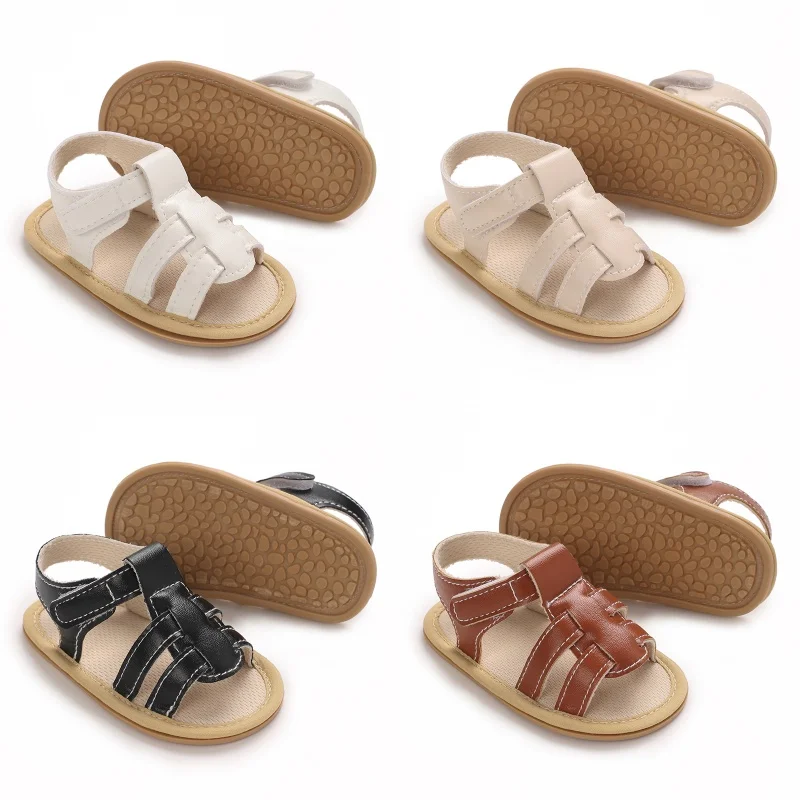 

Летняя противоскользящая детская обувь на резиновой подошве для детей 0–1 года, повседневная прогулочная обувь, красивая и милая детская обувь