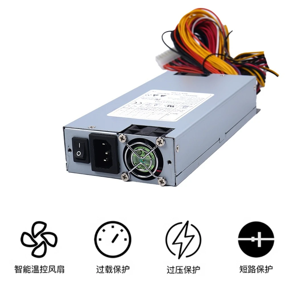 Standard 1U power supply ENH-0635A rated 350W 1U server chassis power supply
