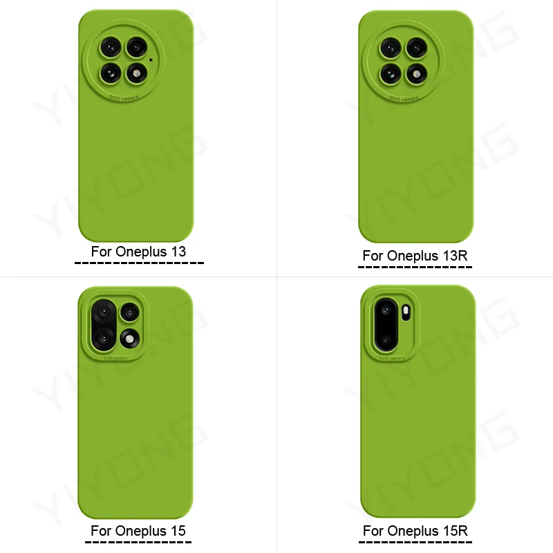 Für OnePlus 13 Hülle YIYONG Original Flüssigsilikon Soft Cover für OnePlus 13 13R 12 12R 11 11R 15 15R OnePlus13 5G Handyhüllen – Detail 3