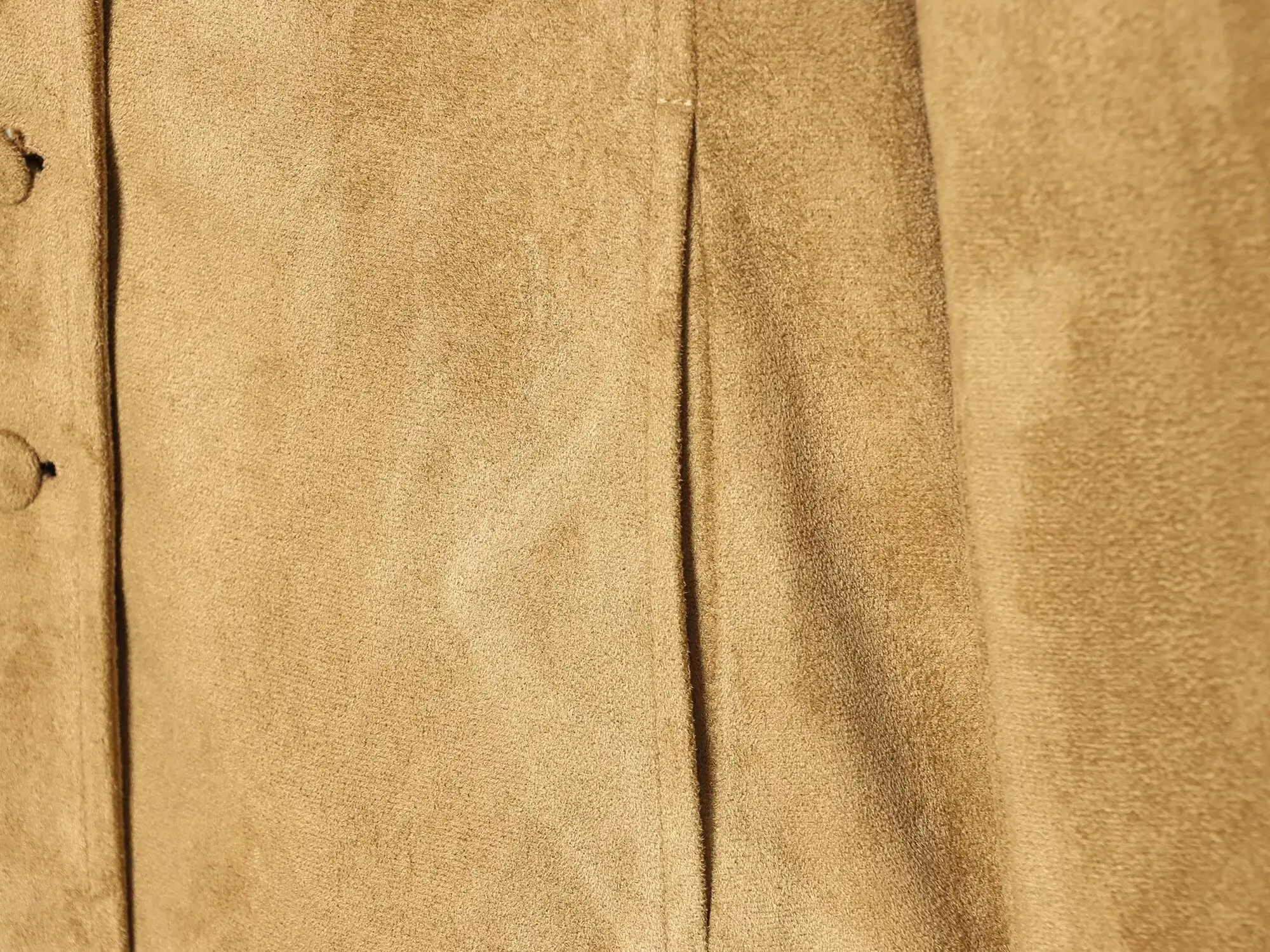 BSAY 2026 Herbst Amerikanische Vintage Damen Wildlederjacke Stehkragen Epauletten Mehrere Taschen Knopfverschluss Vorne Tailliert Retro Oberbekleidung – Detail 5