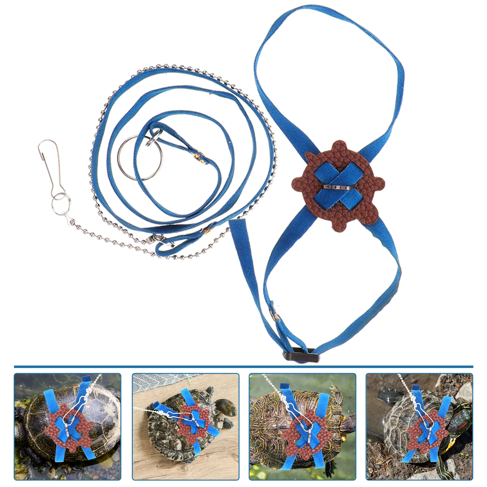 

Leopard Print Pet Turtle Traction Rope Animal Training Leash Animals Harness Strap Accessories