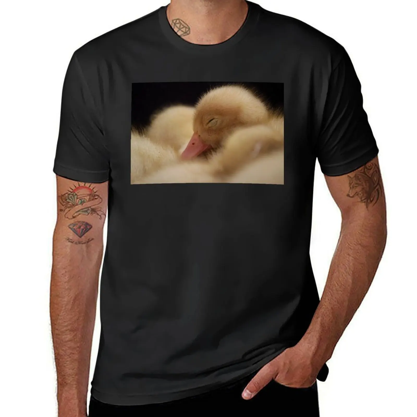 Sleepy duckling T-Shirt shirts graphic tees for a boy mens graphic t-shirts big and tall