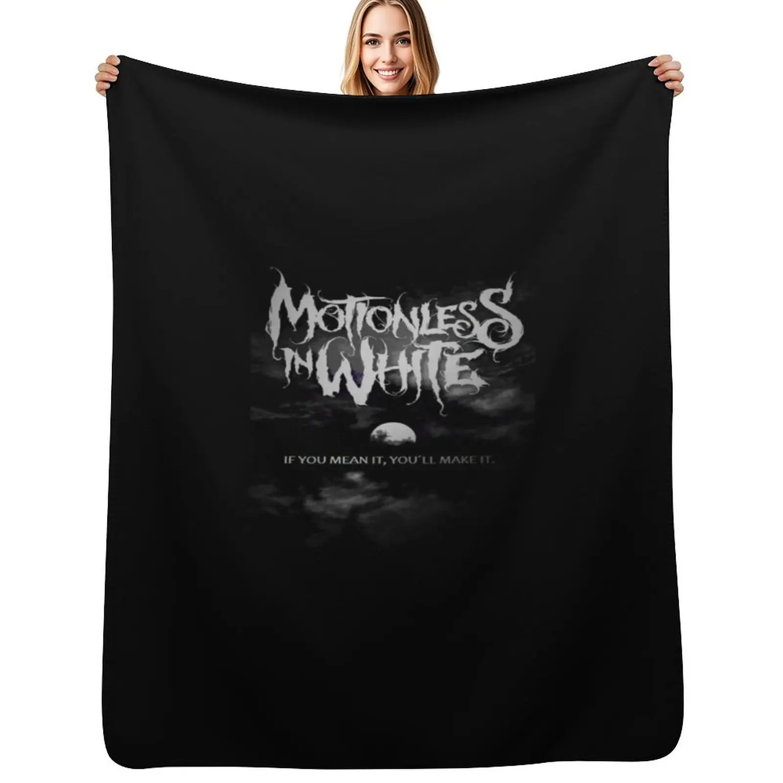Best Selling Motionless Make It Perfect Gift For Fan Throw Blanket funny gift Sofa Throw Hairys wednesday Beautifuls Blankets