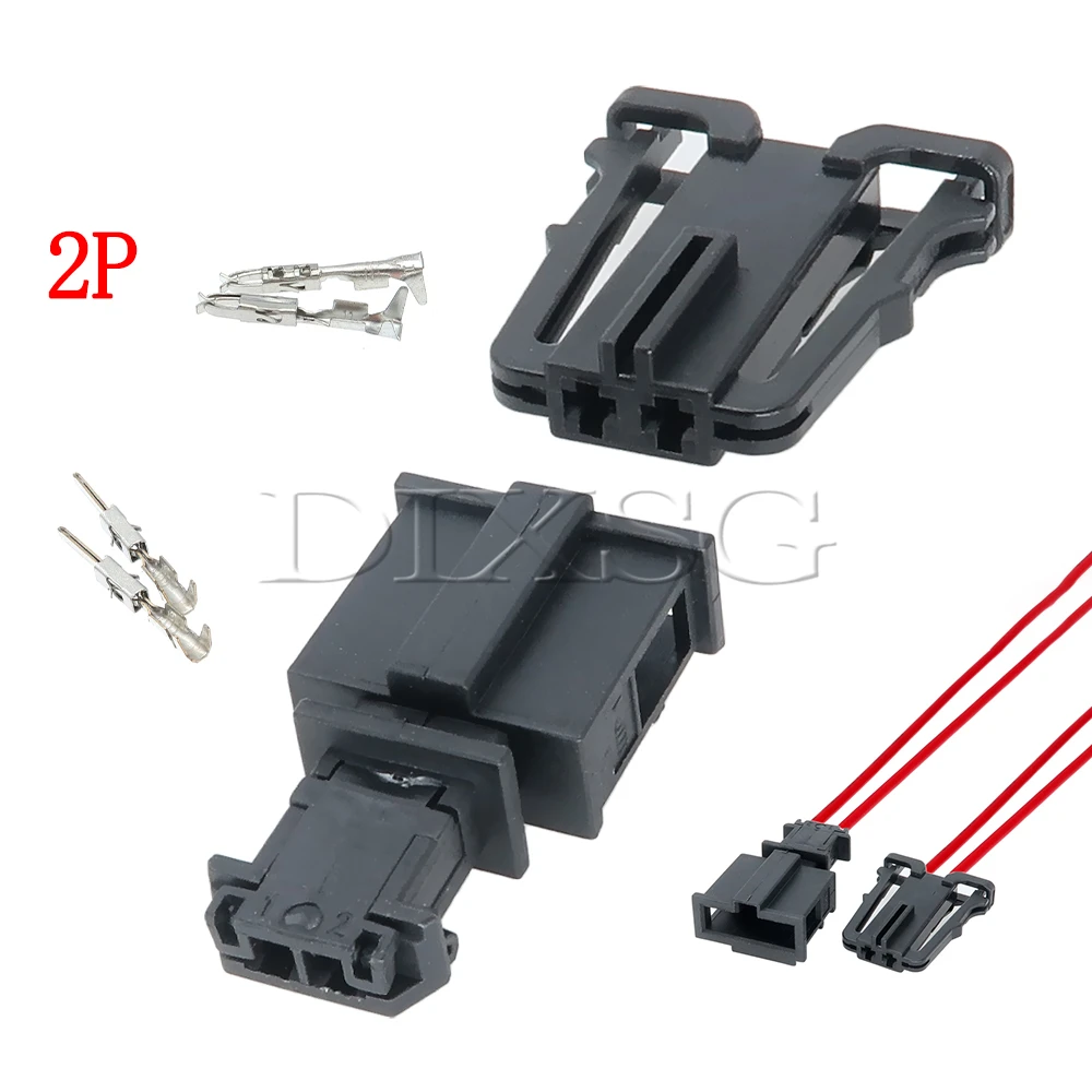 1 Set 2 Pin 3B0972702 3B0972712 1J0971972 Auto Electric Accessories Car Tweeter Sensor Wire Harness Plug for Audi VW Skoda